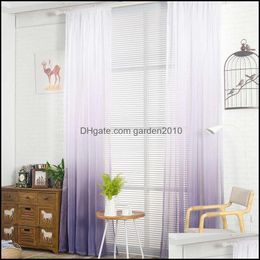 Cortinas de alta calidad voile tela nuevo cortina METERWARE blanco/oro 