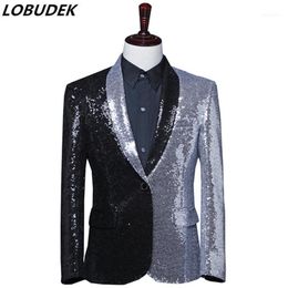 formal silver jacket