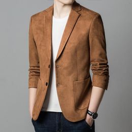 suede suit jacket