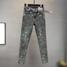 Wholesale denim Rhinestone Pocket Jeans - Buy Cheap designer Rhinestone ...