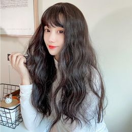 frange cheveux ondulés