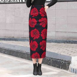 floral print pencil skirt online