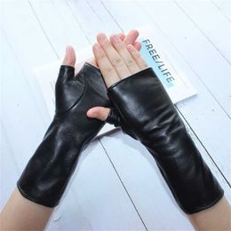 Printemps Cuir Conduite Gants Pour Hommes Noir Mitaines en peau de mouton Fitness Danse Printemps Cuir Conduite Gants Pour Hommes Noir Mitaines en peau de mouton Fitness Danse