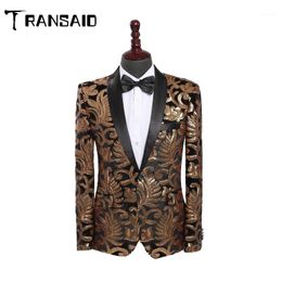 gold plus size blazer