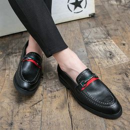 Fim Marca De 38~48 Plus Size Centavo Mocassins Homens Mocassins De Inverno  De Pelúcia Calçados Homem Flats Masculino Loafer De Pele Deslizar Sobre A  Condução Do Carro Sapatos \\ Sapatos de homem \u003e