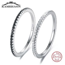Línea Delgada De Plata Esterlina 925 Micro Pave Cz Eternity Línea Delgada De Plata Esterlina 925 Micro Pave Cz Eternity