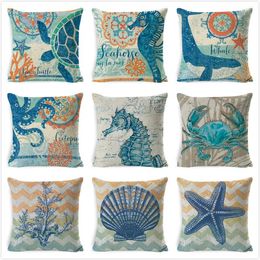 nautical pillow cases