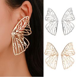 Butterfly Wing Earrings Big Wing Butterfly Earrings Butterfly Danglers Earrings Maximalist Earrings
