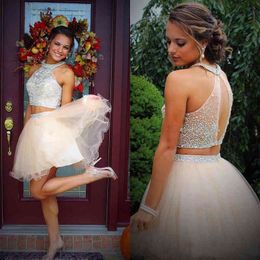 halter top hoco dresses