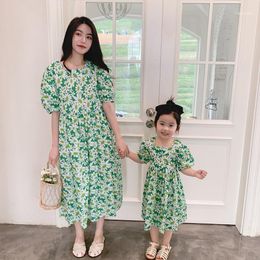 mother and daughter princess dress