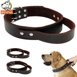bulk leather dog collars