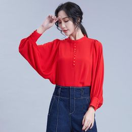 cute red blouse shirt