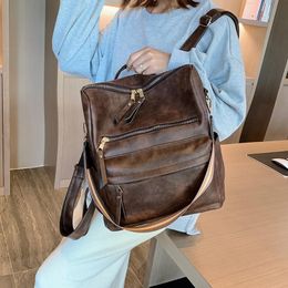 Women Backpack Nubuck Leather+PU School Backpacks For Teenage Girls Bags Red 15 Inches Women Backpack Nubuck Leather+PU School Backpacks For Teenage Girls Bags Red 15 Inches