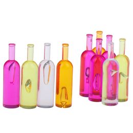Botella De Leche De Muñeca De 5 Piezas Para 112 Dollhouse Botella De Leche De Muñeca De 5 Piezas Para 112 Dollhouse