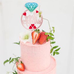 Remise Engagement Decorations De Gateaux 21 En Vente Sur Fr Dhgate Com
