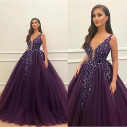 dark purple prom