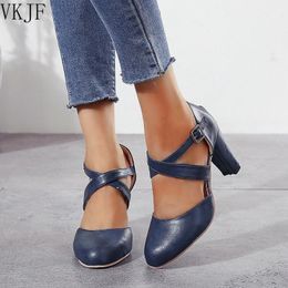 Moda Esparcimiento Tacones altos Azul Moda Esparcimiento Tacones altos Azul