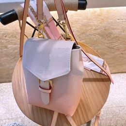 pink designer backpack