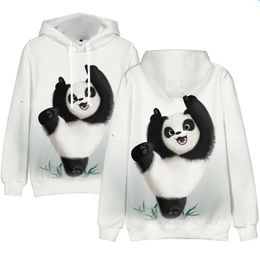 DALAI Hooded Sweater Dark Grey Womens Cute Panda Pattern Hooded Casual Long Sleeve Sweatshirt 