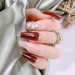 Buy Red Coffin Nails Online Shopping At Dhgate Com