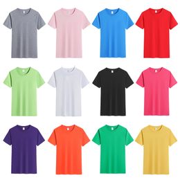 Plain Round Neck T Shirts 