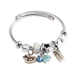 Pulsera De Plata Retro Baopeng Diy Cuentas De Cristal De De Pulsera De Plata Retro Baopeng Diy Cuentas De Cristal De De