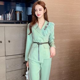 Por mayor Trajes De Pantalones Elegantes Para Damas - Comprar artículos  baratos de suministro de Argentina en China | DHgate.com