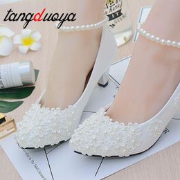 G 4983 Blanco Blanco Zapatos De Tacón Alto De Princesa G 4983 Blanco Blanco Zapatos De Tacón Alto De Princesa