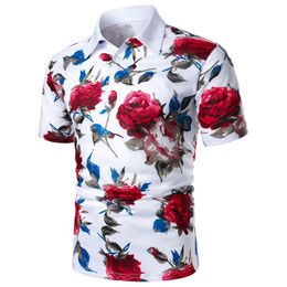 Wholesale custom Flower Print Polo Shirt - Buy Cheap Flower Print Polo ...