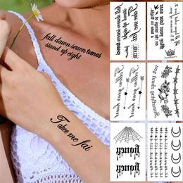 Buy English Word Tattoo Online Shopping At Dhgate Com