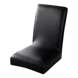 tela de asiento oficina púrpura salón de belleza bomba de silla protector de bar Funda de taburete redonda de cuero sintético elástico impermeable para silla