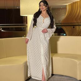 gold abaya dress