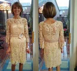 mother of the bride champagne dress