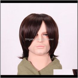 Rabatt Dunkelbraune Perucke Manner 2021 Im Angebot Auf De Dhgate Com