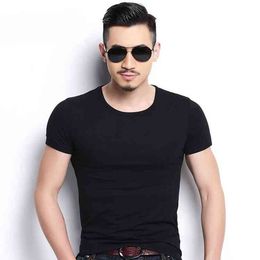 plain black fitted t shirt