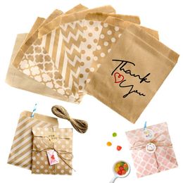 candy stripe paper bolsas