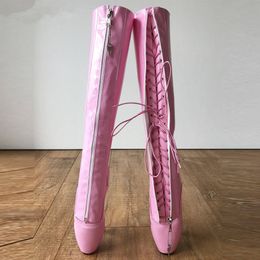 pink ballet boots