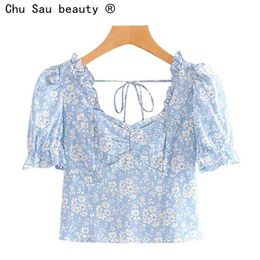 Aniywn Womens Puff Short Sleeve Square Neck Elegant Slim Fit Stretchy Summer Blouse Tee Tops Aniywn Womens Puff Short Sleeve Square Neck Elegant Slim Fit Stretchy Summer Blouse Tee Tops
