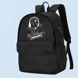 Viaje hombre bolso carpeta bolsa bolsa USB recargable Viaje hombre bolso carpeta bolsa bolsa USB recargable