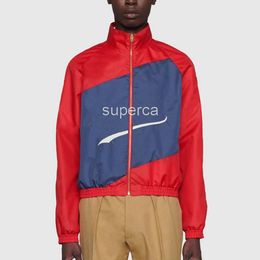 chaqueta con capucha para hombre,cortavientos informal,sólido,suelto~ #Red 