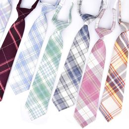 Japanese JK Uniform Accessory Unisex Preppy Striped Bow Tie Necktie 