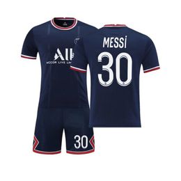 Jersey Messi Football Jersey Manga corta Competición Capacitación Ropa deportiva Jersey Messi Football Jersey Manga corta Competición Capacitación Ropa deportiva
