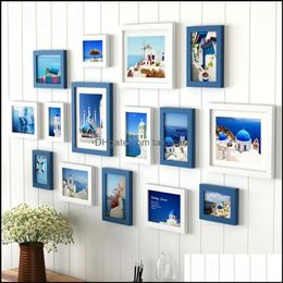 Valentine Days Gift Collage Picture Frames White HOME Decor 3D of 3 Pic Wall Hanging frame,White WIN 3839151 