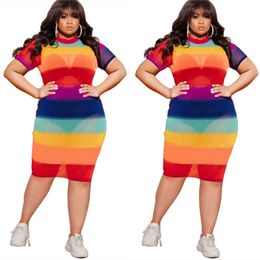 rainbow online plus size