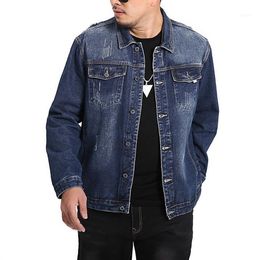Mujer Manga Larga Tallas Grandes Agujero Oscuro Denim Mujer Manga Larga Tallas Grandes Agujero Oscuro Denim