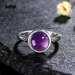 Día De San Valentín Exquisito Y Elegante Amatista 925 Anillo Día De San Valentín Exquisito Y Elegante Amatista 925 Anillo