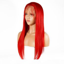 red virgin wig