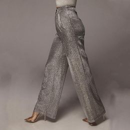 silver grey ladies trousers