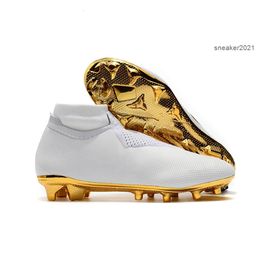 cr7 white gold boots