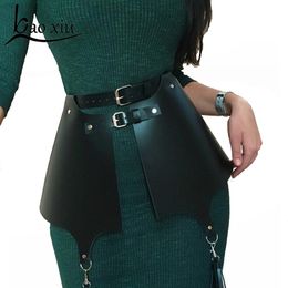 correas para las piernas tirantes gótico Liguero de cuero de moda para mujer arnés de muslo Bondage corporal #Leg harness banda de talle alto lencería Sexy correas para las piernas tirantes gótico Liguero de cuero de moda para mujer arnés de muslo Bondage corporal #Leg harness banda de talle alto lencería Sexy